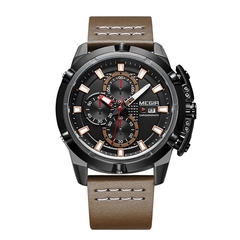 MEGIR masculino relógio esportivo de quartzo relogio masculino cronógrafo militar relógio militar relógio masculino marca de luxo criativo relógio masculino on internet