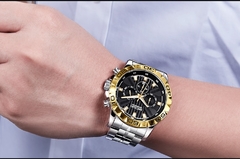 relógio MEGIR masculino, cronógrafo, quartzo, negócios, homem, relógios, marca, luxo, impermeável, pulso, Reloj Hombre Saat - Relogios Importados na Web - Frete Grátis Todo o Brasil