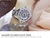 Imagen de 2018 Novos relógios femininos de luxo Diamond Big Dial Relógios de quartzo Relogios femininos de strass feminino