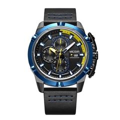 MEGIR masculino relógio esportivo de quartzo relogio masculino cronógrafo militar relógio militar relógio masculino marca de luxo criativo relógio masculino