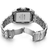 Relógio masculino de aço inoxidável quadrado MEGIR à prova d'água esporte ao ar livre militar relógios de quartzo de luxo cronômetro calendário masculino relógio novo - loja online