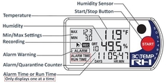 Datalogger - Registrador de Humedad y Temperatura con pantalla Lcd. - comprar online