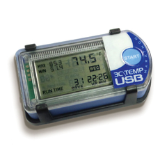 Datalogger - Registrador de temperatura reutilizable con pantalla Lcd.