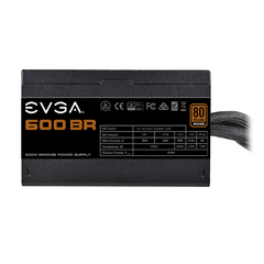 FUENTE 600W EVGA BR 80 BRONZE - comprar online
