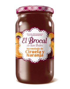 Mermelada De Ciruela Y Naranja El Brocal 420g