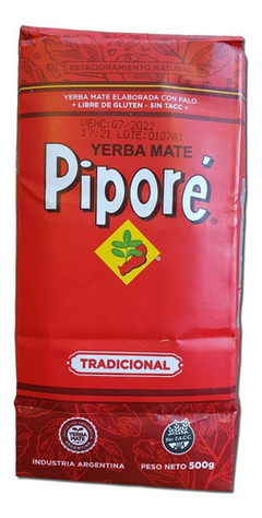 Yerba Mate Pipore Tradicional 500g