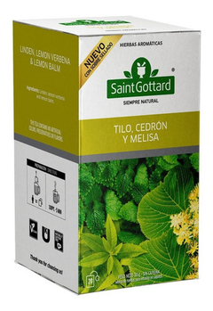 Té de Tilo, Cedrón y Melisa Saint Gottard