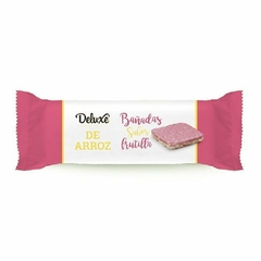 GALLETITAS DELUXE DE ARROZ BAÑADAS DE FRUTILLA - comprar online