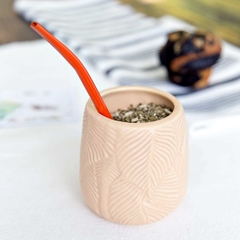 Mate Cerámica Hojas Apa en internet