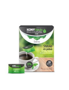 STEVIA EN POLVO KONY X 50 SOBRES