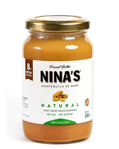 Mantequilla De Mani Nina 380g