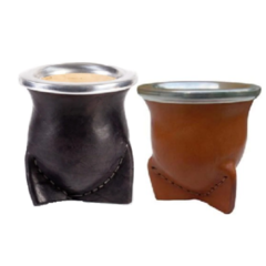 Mate Calabaza Cuero