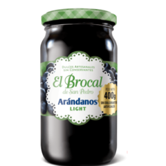 Mermelada De Arándanos Light El Brocal 400g
