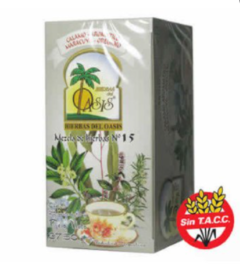 Té Mezcla de Hierbas N°15 Fumador Oasis 25 Saq