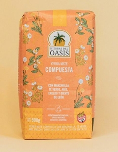 Yerba Mate Hierbas del Oasis Detox 500g
