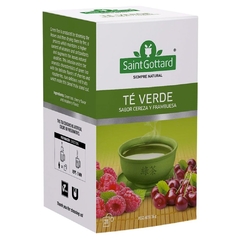 Te Verde Con Cereza y Frambueza Saint Gottard 20 Saq