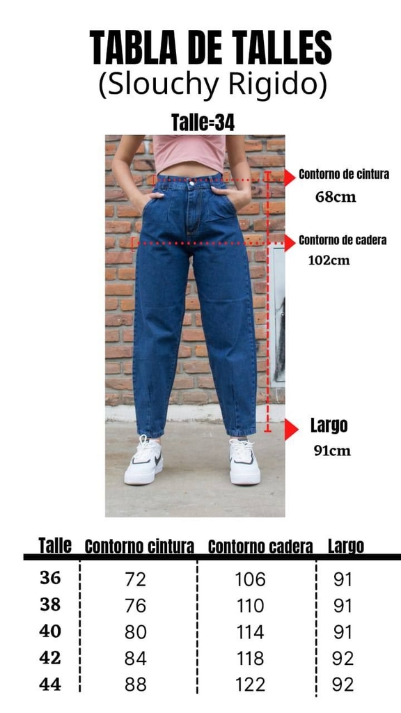 JEAN SLOUCHY OMA OUTLET - Comprar en GINZA