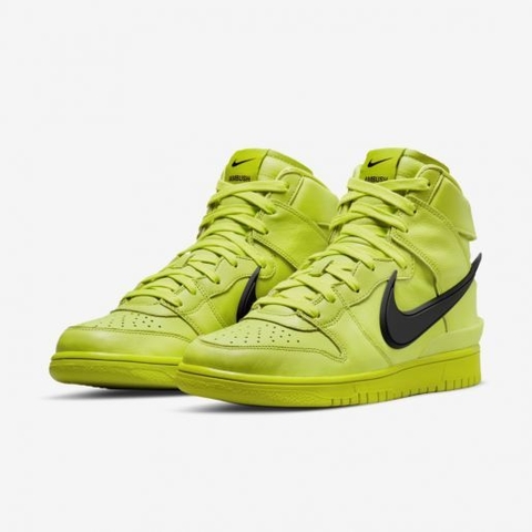 nike dunk high amarelo