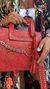 CARTERA GLEEN ORANGE CUERO ITALIANO