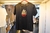 REMERA BOCA ROJO CON FUEGO DORADO - comprar online
