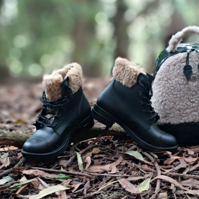 Borcegos denver sheep con piel