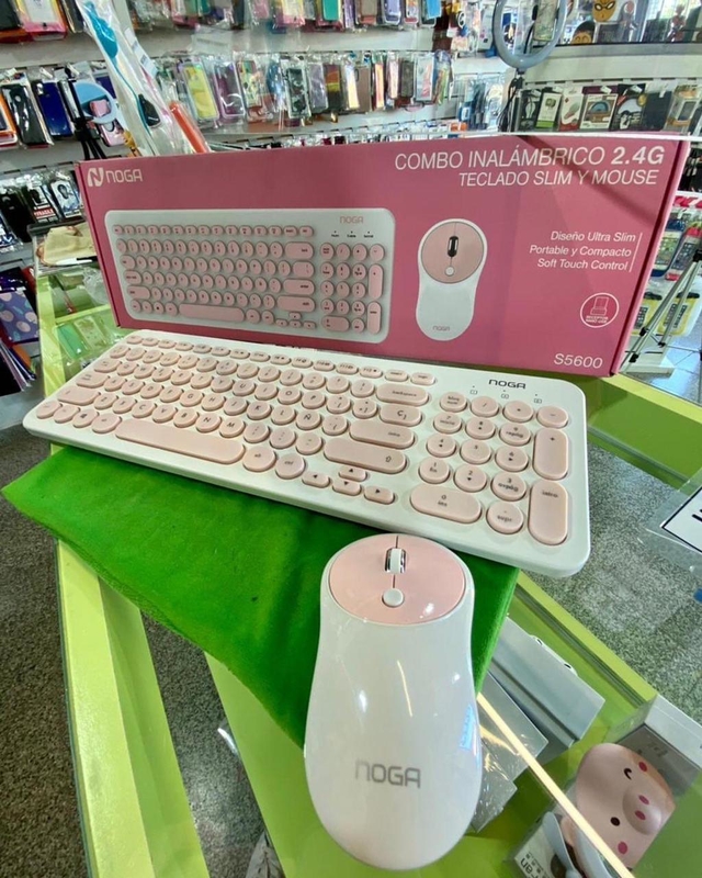 Teclado inalambrico slim mini Noga S239G - INNOVARTECH