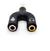 Adaptador P2xP3 (fone e microfone) para celulares,tablets e notebooks. - comprar online