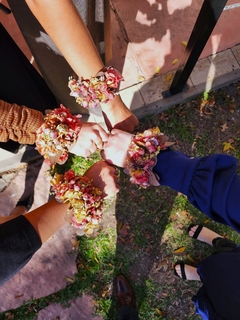 Pulseras Dama de Honor Con Flores secas - comprar online