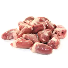CORAZONES DE POLLO PRODUCCIÓN LOCAL PAQ 500 GRS
