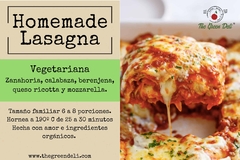 LASAGNA CASERA VEGETARIANA - THE GREEN DELI en internet