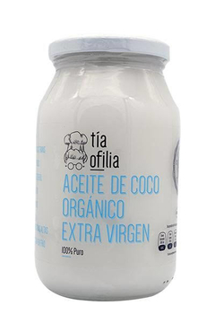 ACEITE DE COCO ORGÁNICO EXTRA VIRGEN TÍA OFILIA 473 ML