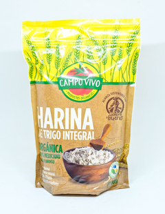 HARINA DE TRIGO INTEGRAL ORGÁNICO 800 GR CAMPO VIVO