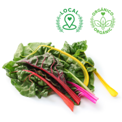 ACELGA DE COLORES ORGÁNICA MANOJO 200 GRS