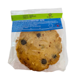 AlMOND AND CHOCOCHIP KETO AND GLUTEN FREE COOKIES BY THE GREEN DELI