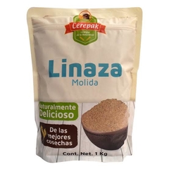 LINAZA MOLIDA 1KG CEREPAK
