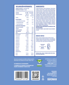 PEACOCK PLANT MEAL SABOR COCO VAINILLA 882 GR - BIRDMAN - The Green Deli