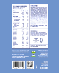 PEACOCK PLANT MEAL SABOR CHOCOLATE 882 GR - BIRDMAN - The Green Deli