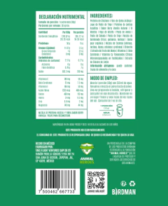 PARROT BERRY VANILLA FLAVORED GREENS AND PROTEIN 900 GR - BIRDMAN - The Green Deli