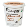Yogurt de leche de anacardo orgánico sin lácteos con vaina de vainilla - FORAGER PROJECT