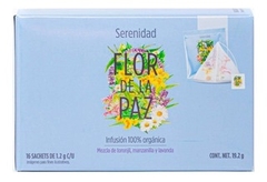 INFUSIÓN SERENIDAD: TORONJÍL MANZANILLA Y LAVANDA - FLOR DE LA PAZ