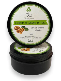 CREMA EXFOLIANTE CASCARA DE NUEZ ÉKA