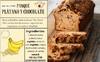 BANANA AND CHOCOLATE CHIPS BREAD (GLUTEN FREE)