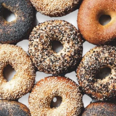 BAGEL INDIVIDUAL VARIOS SABORES - BASIC FOODIE