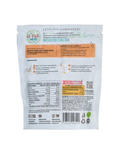 KETO BROWNIES PRE MIX 250 G U-MIX KETO - buy online