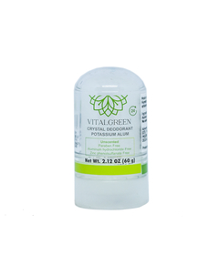 DESODORANTE DE ALUMBRE CRISTAL VITAL GREEN 60 grs