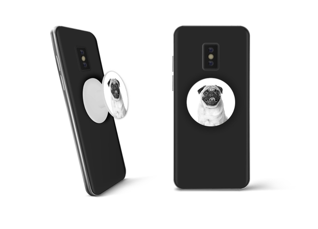 Pop socket - Preto e branco - Comprar em Pet Gift