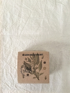 Jabón vegetal exfoliante