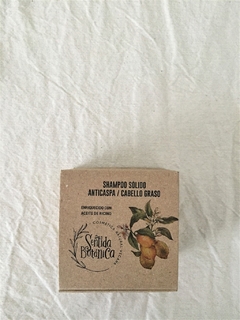 Shampoo sólido cabello graso