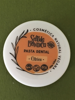Pasta dental natural cítrica