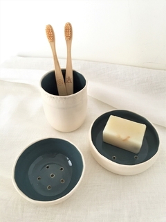 Set de baño gris